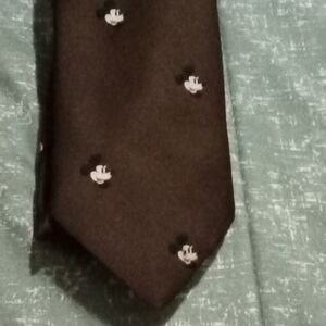 Vtg Y2K Mickey Mouse Head Tie